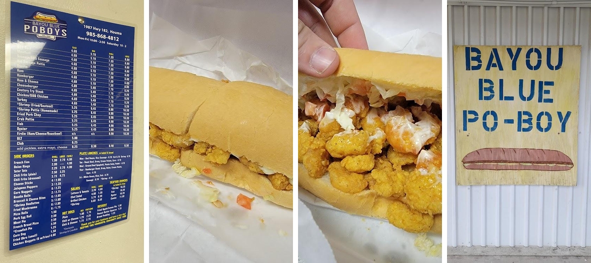 Bayou Blue Po-Boys